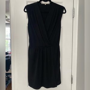 Rachel Rachel Roy Black Sleeveless Wrap Dress